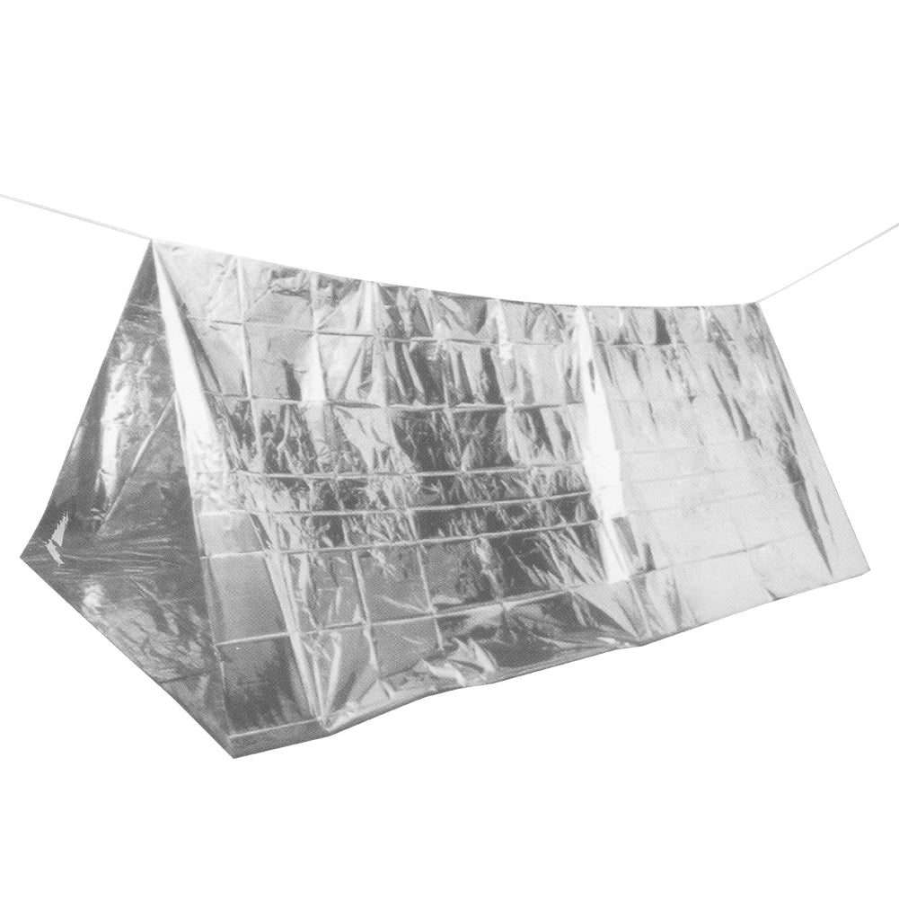 Couvertures imperméables / Garde au chaud
Garde la chaleur du corps
Fournitures d’urgence pour camping en plein air