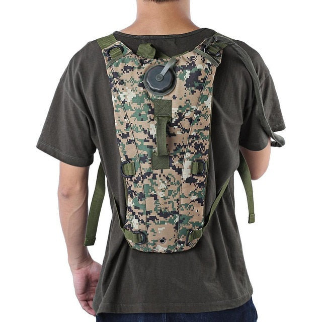 Sac d’eau 3L   Tactique militaire Hydratation camping vélo randonnée