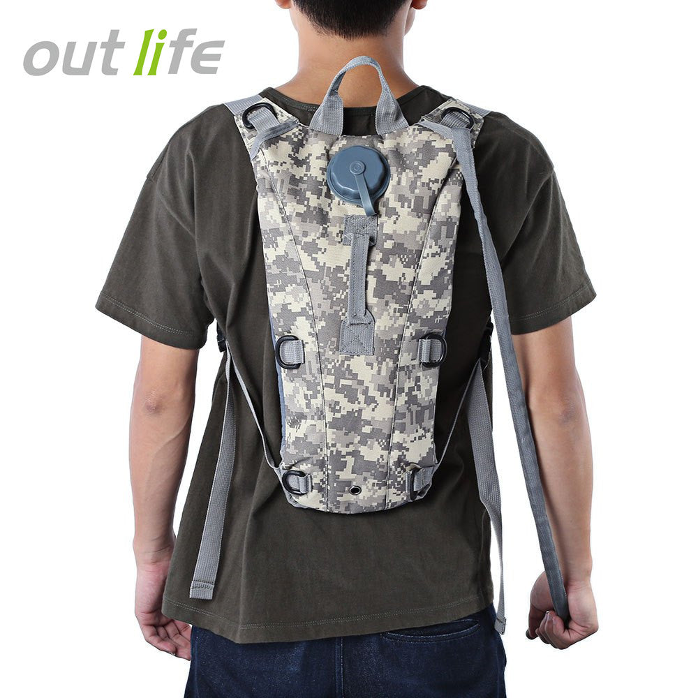 Sac d’eau 3L   Tactique militaire Hydratation camping vélo randonnée