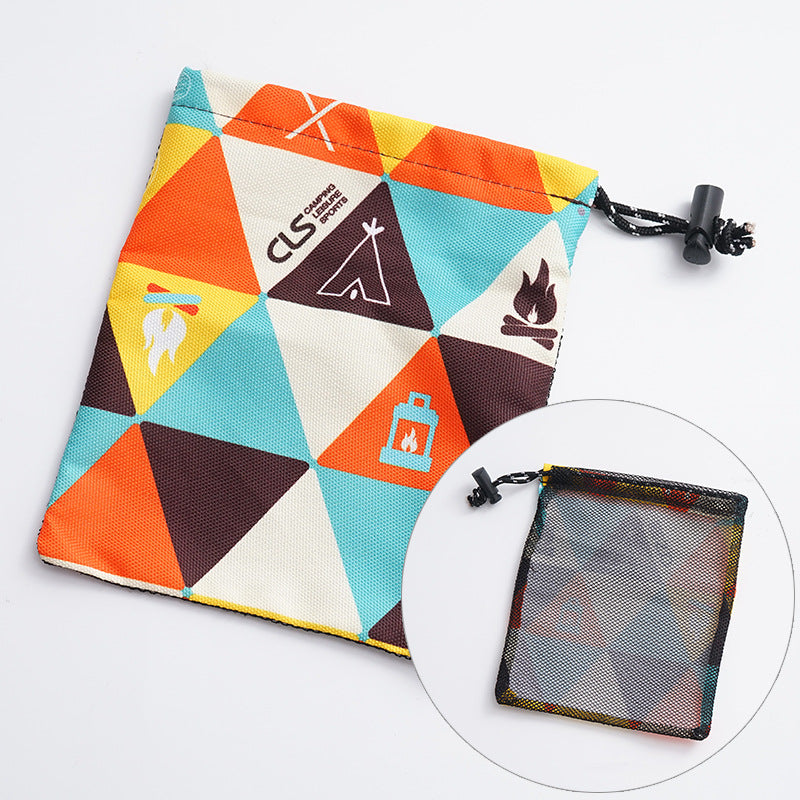 Voyage  plein air sac de rangement en nylon étanche, multifonctionnel sac de rangement portable